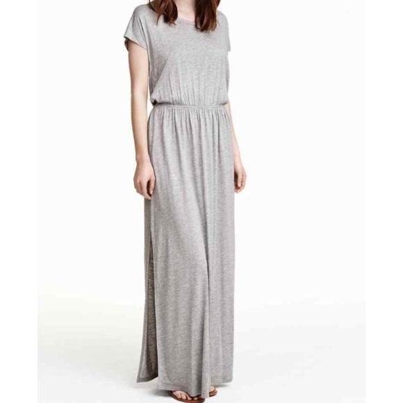 H&M Dresses & Skirts - H&M grey maxi size small NWT